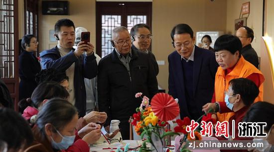 近日,活动现场。(招宝山街道供图) 近日,活动现场。(招宝山街道供图)
