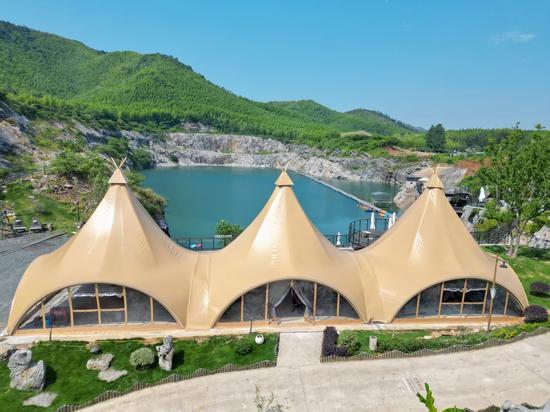 长兴天空镜露营地