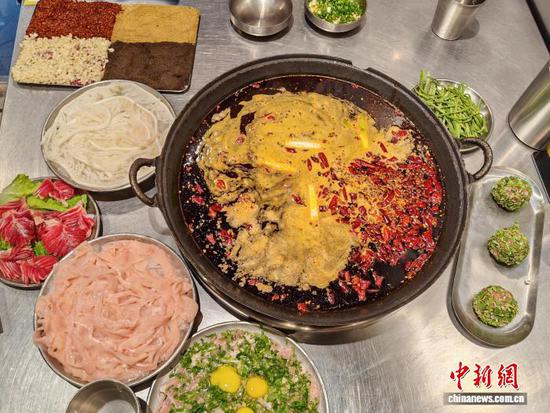 资料图：火锅。刘美伶 摄