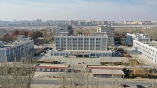 和田地区传染病专科医院全貌。