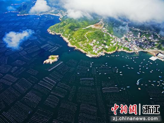 嵊泗县海洋生态保护修复项目。浙江省自然资源厅供图