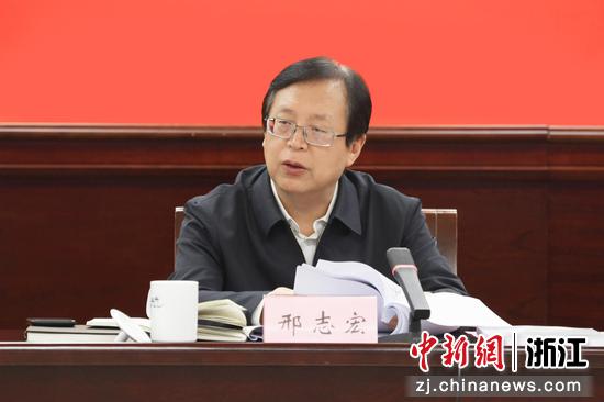 浙江省自然资源厅党组书记、厅长邢志宏。浙江省自然资源厅供图