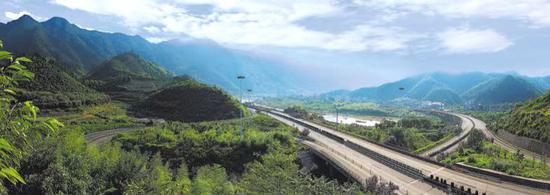 龙丽高速象溪互通。本版图片均由浙江交投高速公路运营管理有限公司提供