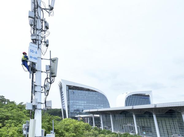 广西首个5G-A低空安防试点验证成功。王芳摄