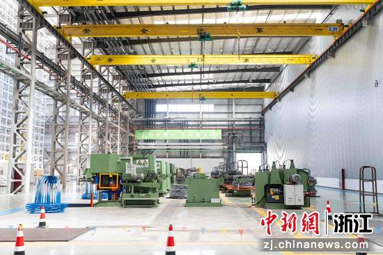 中拓新材料二期厂房。 浙商中拓 供图 中拓新材料二期厂房。 浙商中拓 供图