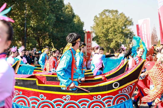 民俗表演精彩纷呈 通讯员供图