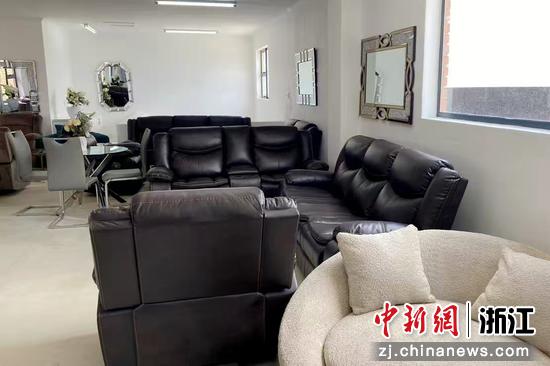安吉椅业南非海外营销中心一角。&nbsp;湖州市贸促会&nbsp;供图