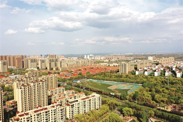 昌吉市发展欣欣向荣。昌吉市融媒体中心供图

