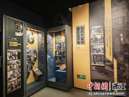 杭州余杭四无粮仓陈列馆内的展陈。 杭州余杭四无粮仓陈列馆供图 杭州余杭四无粮仓陈列馆内的展陈。 杭州余杭四无粮仓陈列馆供图