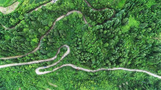 剑河县农村公路。杨家孟摄