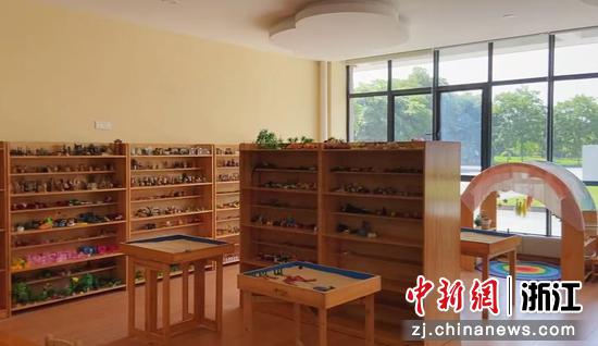 国家孤独症儿童特殊教育资源中心的游戏干预资源研发室一景。(资料图,林波 摄) 国家孤独症儿童特殊教育资源中心的游戏干预资源研发室一景。(资料图,林波 摄)