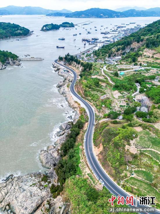 数智交院参与设计的苍南168海岸线公路。&nbsp;数智交院&nbsp;供图