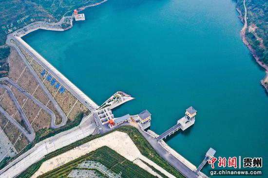 夹岩水利枢纽及黔西北供水工程。潘希来 摄 夹岩水利枢纽及黔西北供水工程。潘希来 摄
