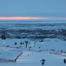 世界雪友“滑”进新疆阿勒泰