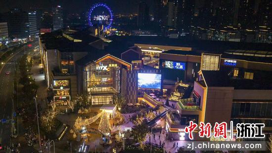 近日,宁波万象城商圈。(甬江街道供图) 近日,宁波万象城商圈。(甬江街道供图)