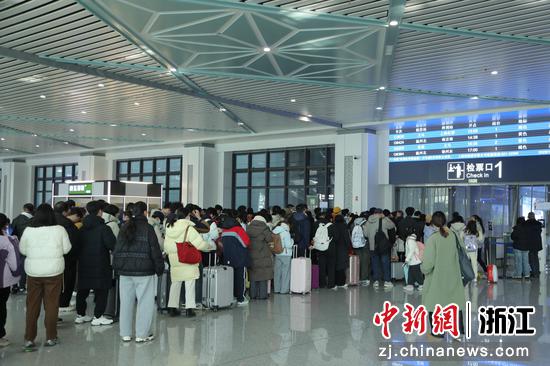 杭温高铁浦江站。 杭温高铁 供图 杭温高铁浦江站。 杭温高铁 供图