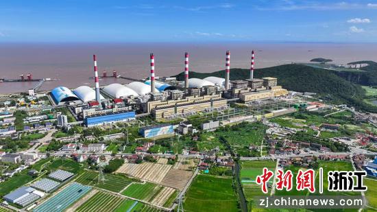 浙能集团旗下嘉兴发电厂全景。王侃 摄 浙能集团旗下嘉兴发电厂全景。王侃 摄