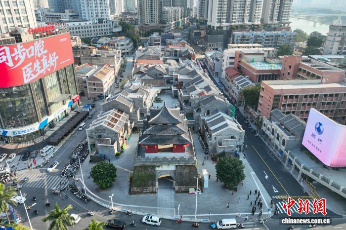 广西南宁老街焕新颜 近日将正式重启