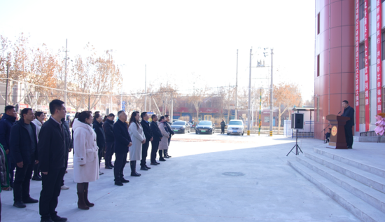 洛浦縣委分管負(fù)責(zé)同志為活動(dòng)致辭。