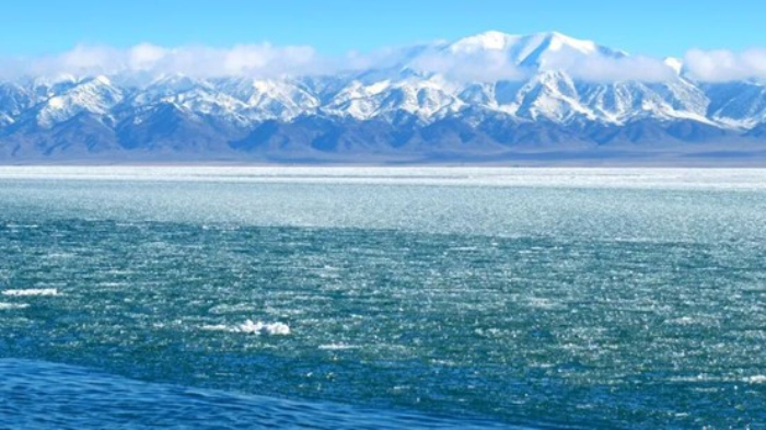 新疆賽里木湖冰推日出這樣拍最出片