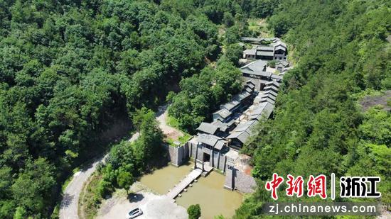 日前,西溪影视基地全景(航拍)。永康市西溪镇 供图 日前,西溪影视基地全景(航拍)。永康市西溪镇 供图