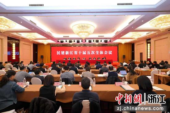 会议现场。&nbsp;民建浙江省委会&nbsp;供图