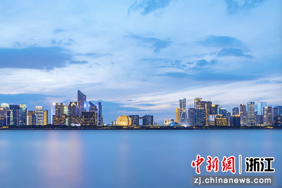 杭州市钱江新城。浙江省住房和城乡建设厅供图 杭州市钱江新城。浙江省住房和城乡建设厅供图