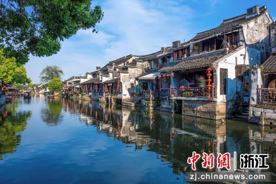 嘉兴市西塘古镇。浙江省住房和城乡建设厅供图、 嘉兴市西塘古镇。浙江省住房和城乡建设厅供图、