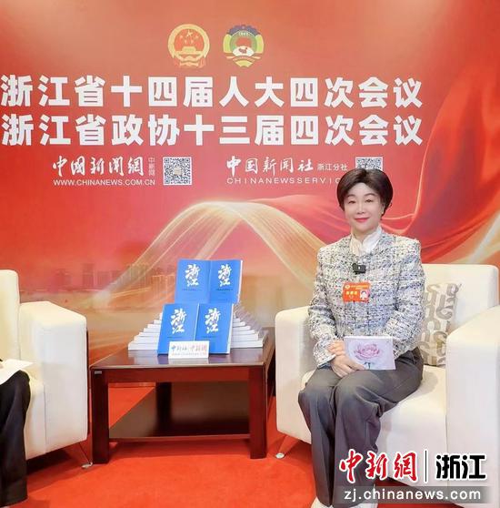 浙江省政协委员、浙江美通香薰科技股份有限公司董事长徐力。&nbsp;受访者&nbsp;供图