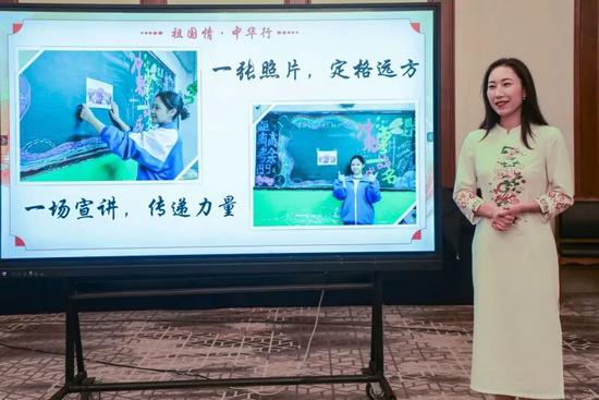 各地州教师代表展示研学课例。阿的拉 摄