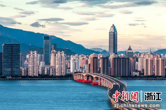 温州城市一景。 温州市综合行政执法局 供图 温州城市一景。 温州市综合行政执法局 供图