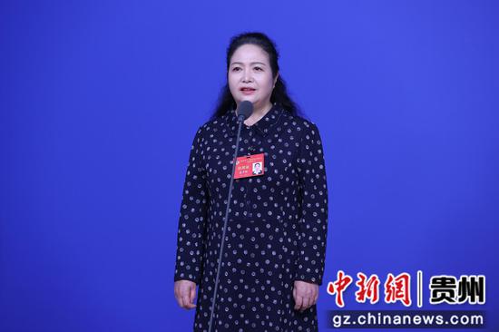 孟平红委员答记者问。瞿宏伦 摄 孟平红委员答记者问。瞿宏伦 摄