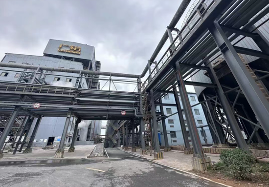 贵州广铝氧化铝有限公司一角。