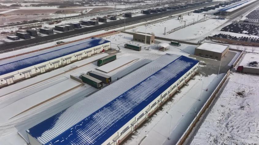 精河公铁物流园危化品仓储基地投入运营