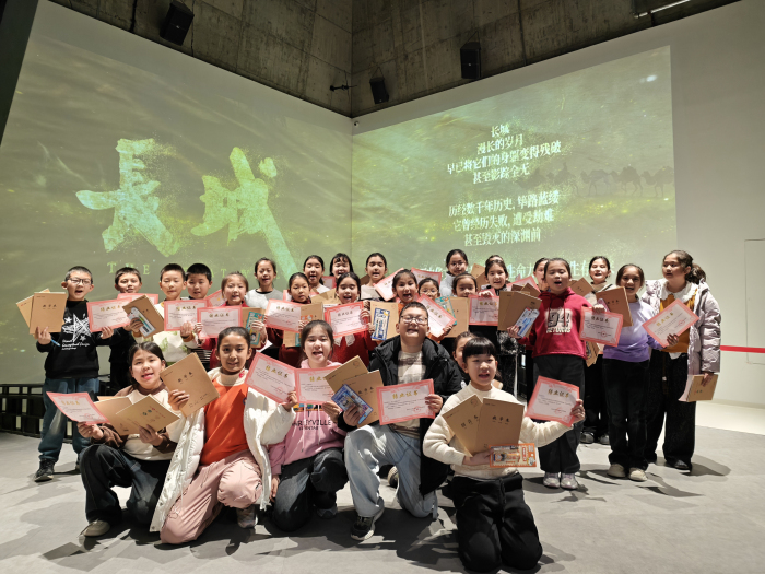 尉犁县丝绸之路长城文化博物馆第四期“红领巾讲解员”结业