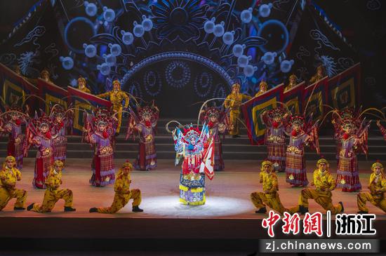 近日,婺剧演出现场。(金华市委宣传部供图) 近日,婺剧演出现场。(金华市委宣传部供图)