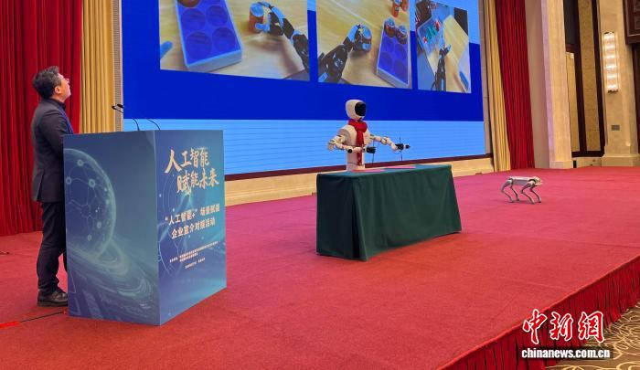 新疆举办“人工智能+”场景赋能企业宣介对接活动