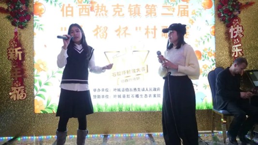 叶城县伯西热克镇举办“石榴杯”村歌大赛 歌声聚民心共筑团结情