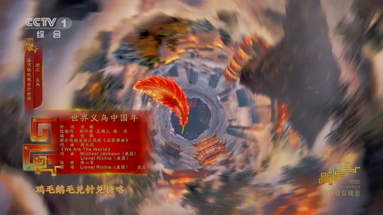 春晚义乌分会场截图。本文配图均由义乌市融媒体中心提供