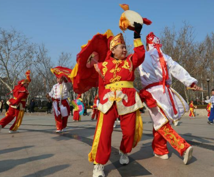 （寻味中华｜风俗）山东鼓子秧歌豪摆108阵