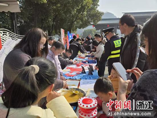 “非遗迎春·平安同行”主题活动现场。杭州南管理中心&nbsp;供图