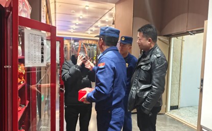 尉犁县消防救援局开展消防产品专项检查 筑牢质量安全“防护网”