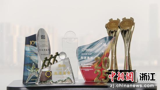 国金租赁所获奖项（部分）。&nbsp;国金租赁&nbsp;供图