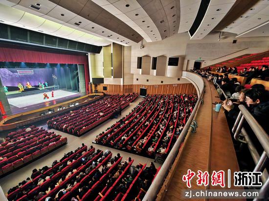 近日，演出现场。（萧山区文化和广电旅游体育局供图）