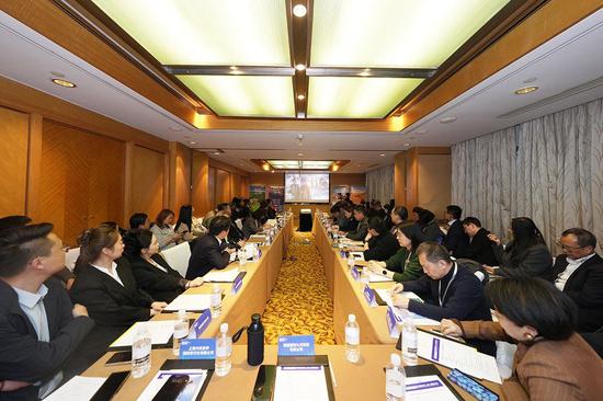 3月18日，作为2026年新疆克拉玛依（上海）投资推介大会的重要专题活动之一，克拉玛依（上海）文化体育和旅游产业对接会在上海成功举办。克拉玛依融媒特派记者 闵勇 摄