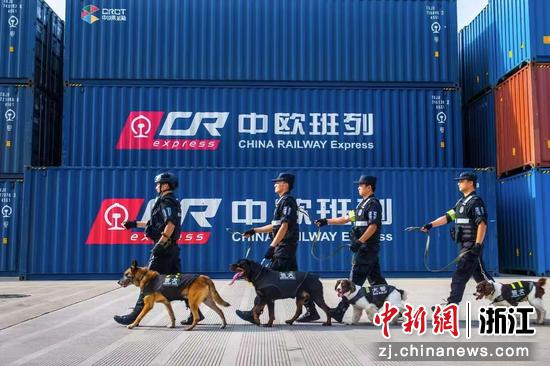 公安护航高质量发展。浙江省公安厅 供图 公安护航高质量发展。浙江省公安厅 供图