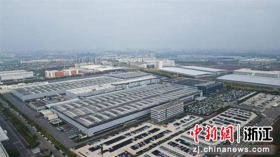 金华市新能源汽车小镇（零跑汽车金华智造基地）。&nbsp;金华开发区&nbsp;供图