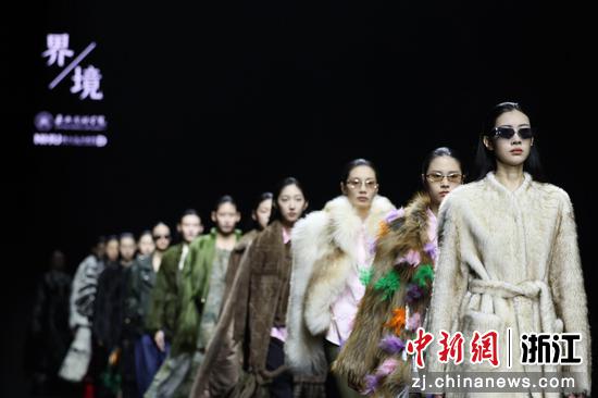 时装周走秀现场。主办方供图 时装周走秀现场。主办方供图