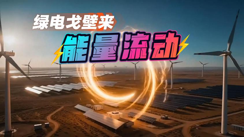 绿电戈壁来——能量流动