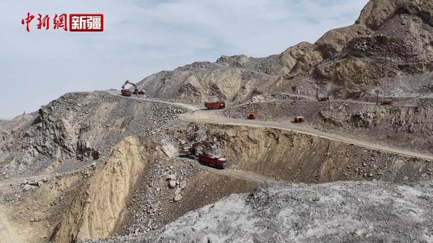 大国工程 踏“春”提速！若羌抽水蓄能电站全面复工